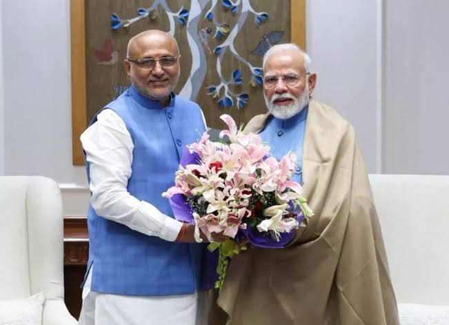 128 वोट की बढ़त से उपराष्ट्रपति बने सी. पी. राधाकृष्णन — मतदान में 98% स्पर्धा