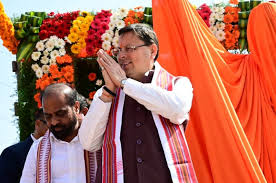 उत्तराखंड के CM धामी का आंध्र प्रदेश दौरा, अटल-मोदी सुशासन यात्रा में हुए शामिल