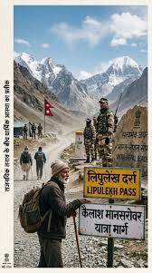 भारत-नेपाल सीमा विवाद फिर गरमाया: लिपुलेख दर्रे से कैलाश मानसरोवर यात्रा पर नेपाल का कड़ा विरोध, भारत ने बताया ‘अनुचित’