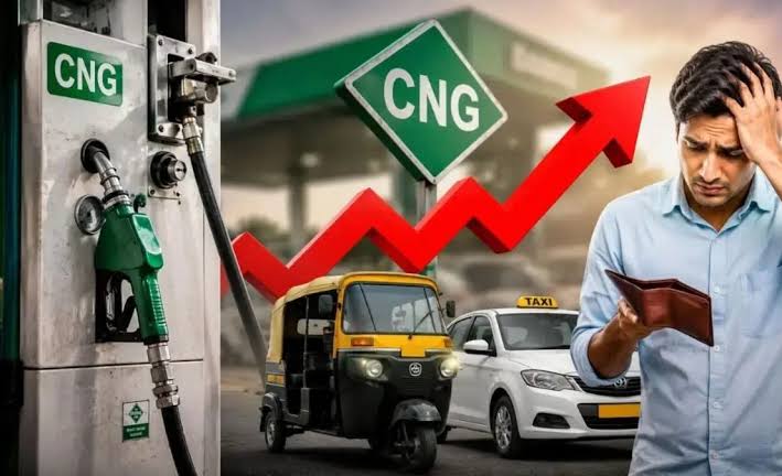 CNG उपभोक्ताओं को महंगाई का झटका: दिल्ली-एनसीआर समेत कई शहरों में बढ़े गैस के दाम, आज से ₹1 प्रति किलो महंगी हुई CNG