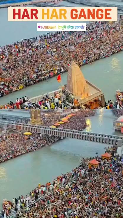 गंगा दशहरा पर उमड़ा आस्था का सैलाब, हरिद्वार और गंगोत्री में 5 लाख श्रद्धालुओं ने लगाई पवित्र डुबकी
