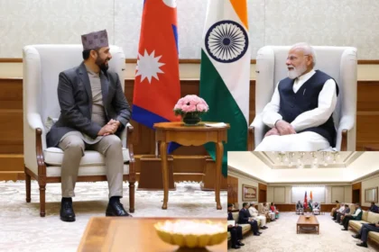 भारत-नेपाल संबंधों को नई मजबूती, प्रधानमंत्री नरेंद्र मोदी ने रबी लामिछाने से की अहम मुलाकात