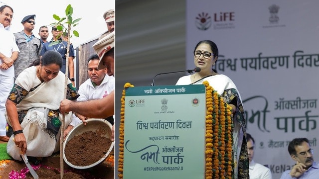 प्रदूषण के खिलाफ दिल्ली की नई मुहिम: 18 नमो ऑक्सीजन पार्क शुरू, 15 लाख पौधे लगाने का लक्ष्य