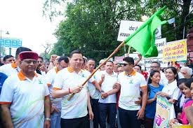 देहरादून में ‘रन फॉर योग’ का भव्य आयोजन, CM पुष्कर सिंह धामी ने दिखाई हरी झंडी, योग दिवस से पहले दिया फिटनेस का संदेश
